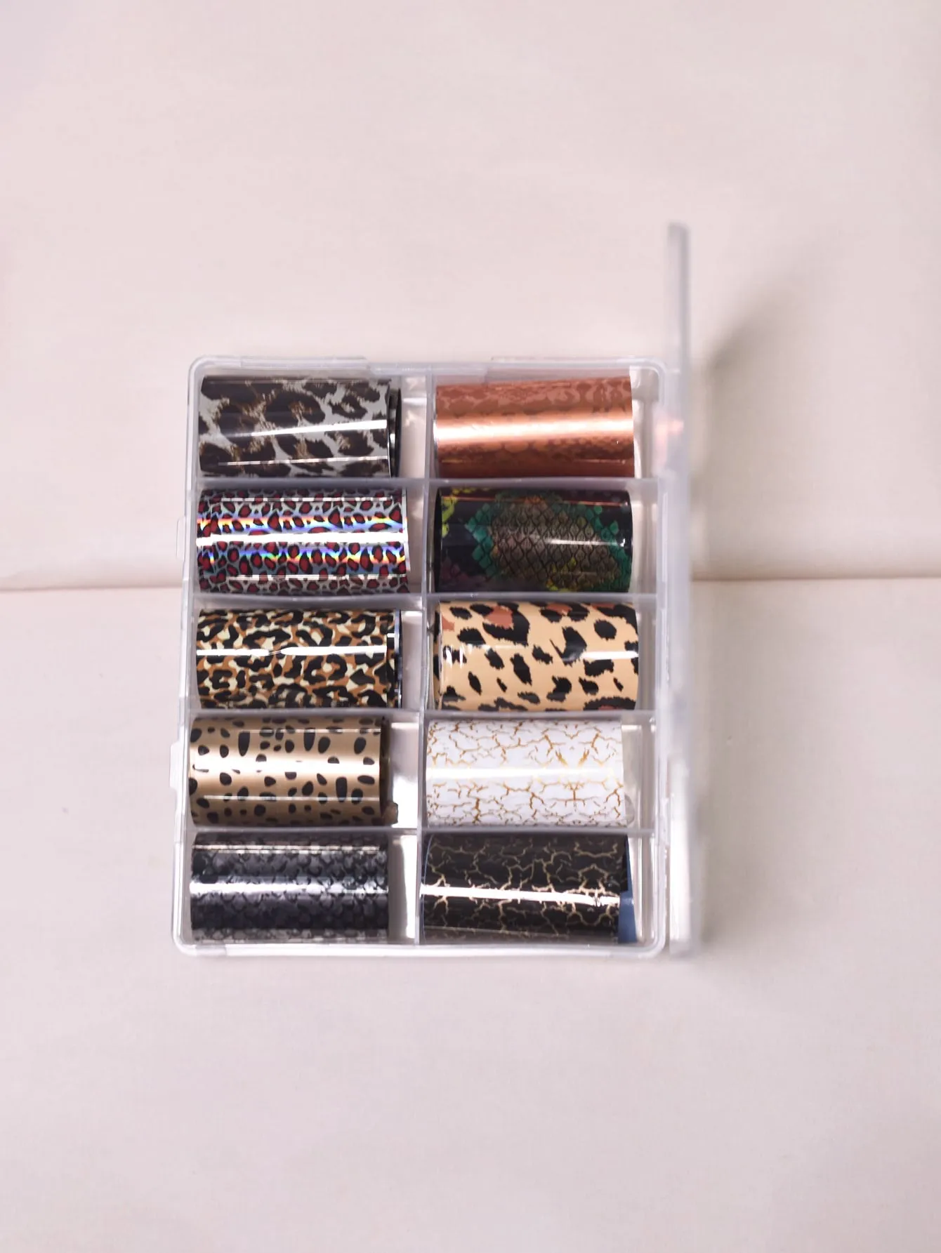 10rolls Leopard Nail Art Sticker