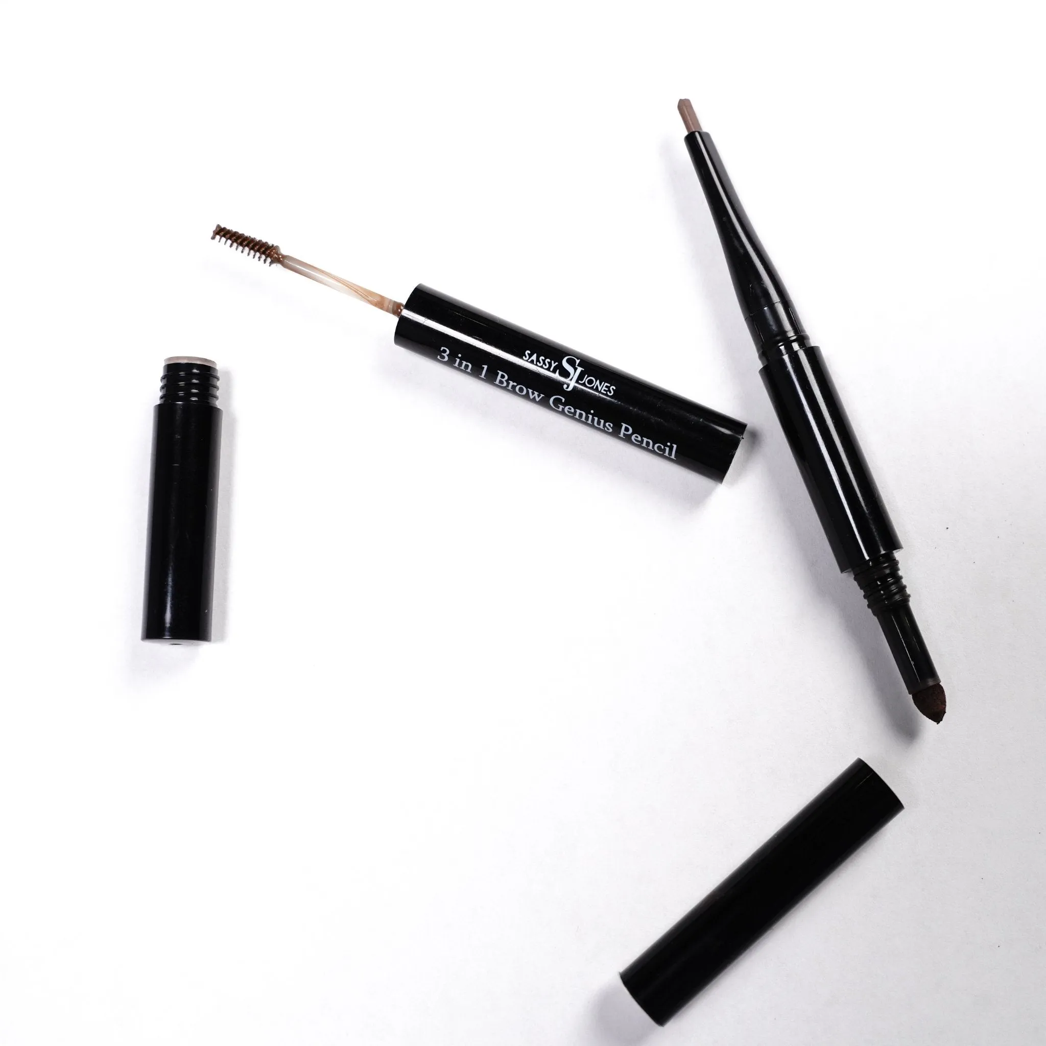 3 in 1 Brow Genius Pencil - Dark Brown