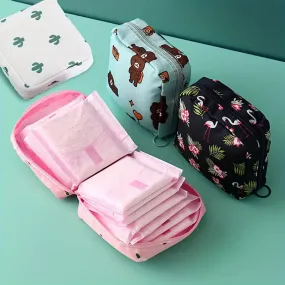 4-Pack: Multi-Functional Travel Storage Bag for Toiletries