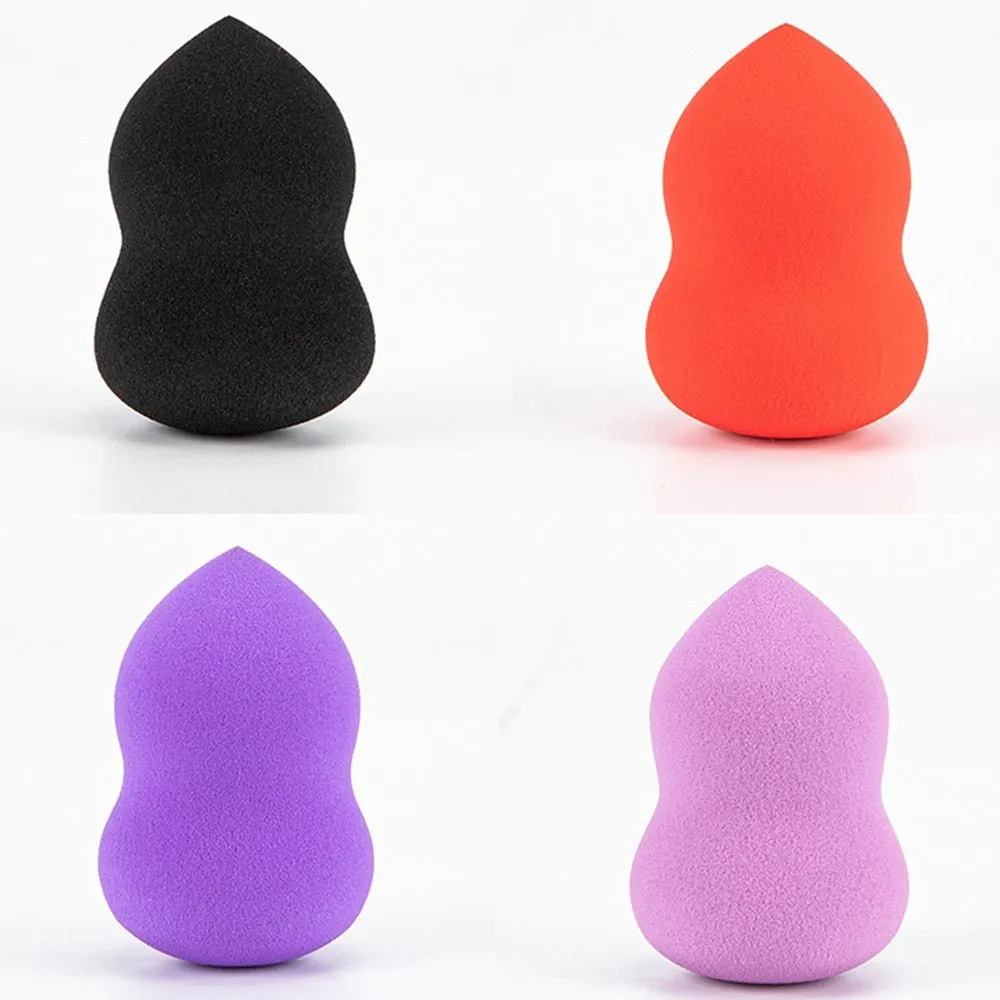 4pcs Makeup Blender Cosmetic Puff Makeup Sponge with Storage Box Foundation Powder Sponge Beauty Tool Women Make Up Accessories