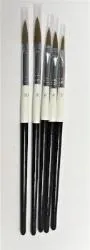 Acrylic Nail Brushes - 5 Set