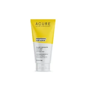 Acure - Brightening Body Scrub, 8 Oz