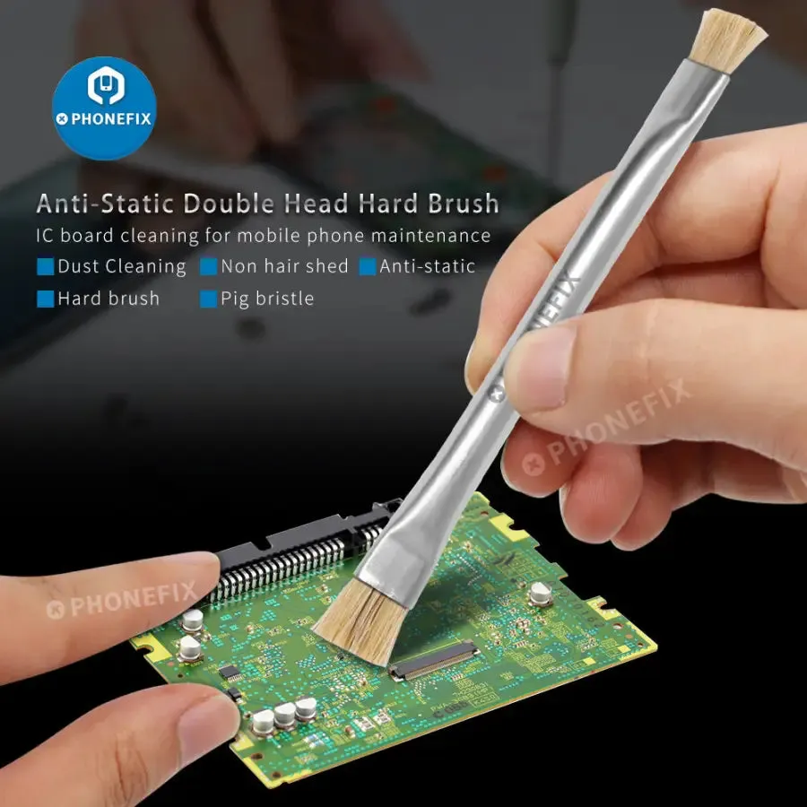 Anti-static Brush Motherboard Cleaning Tool For Phone PCB Repair