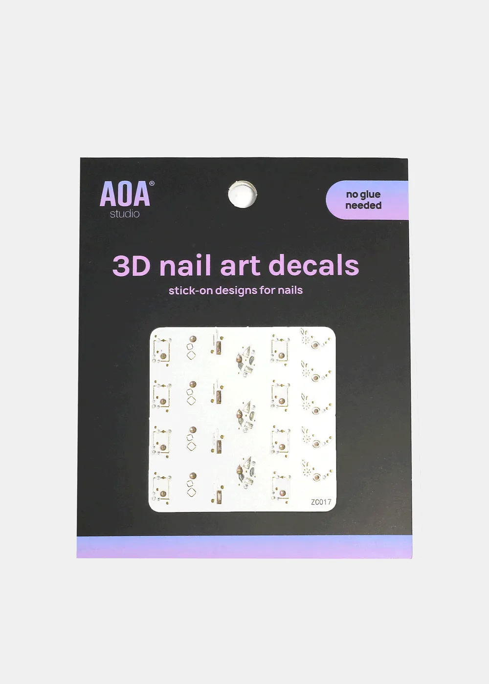 AOA 3D Nail Art Decals