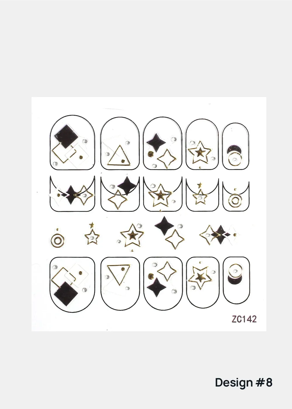 AOA 3D Nail Art Decals