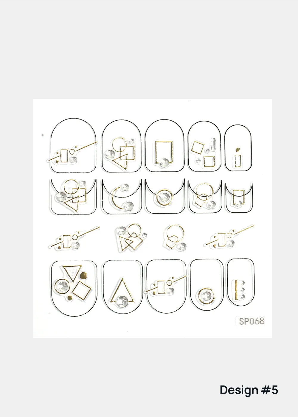 AOA 3D Nail Art Decals