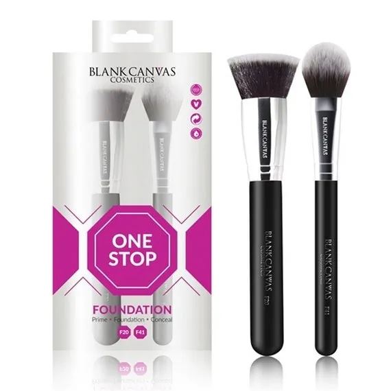 Blank Canvas One Stop Foundation Brush Set