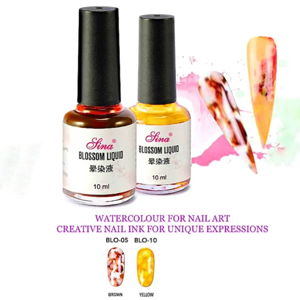 Blossom Inks - Nail Art Watercolour