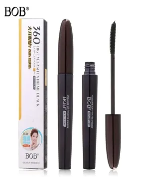 BOB 360 Black Dense Clamour Mascara Big Eyelash Extreme Waterproof