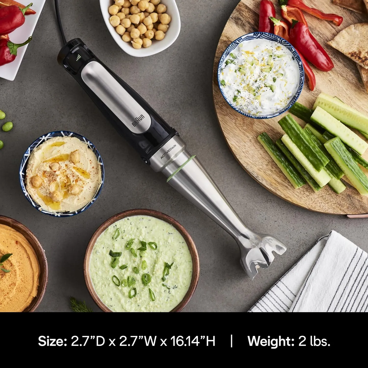 Braun Multiquick 9 SmartSpeed Hand Blender (MQ9199XL)