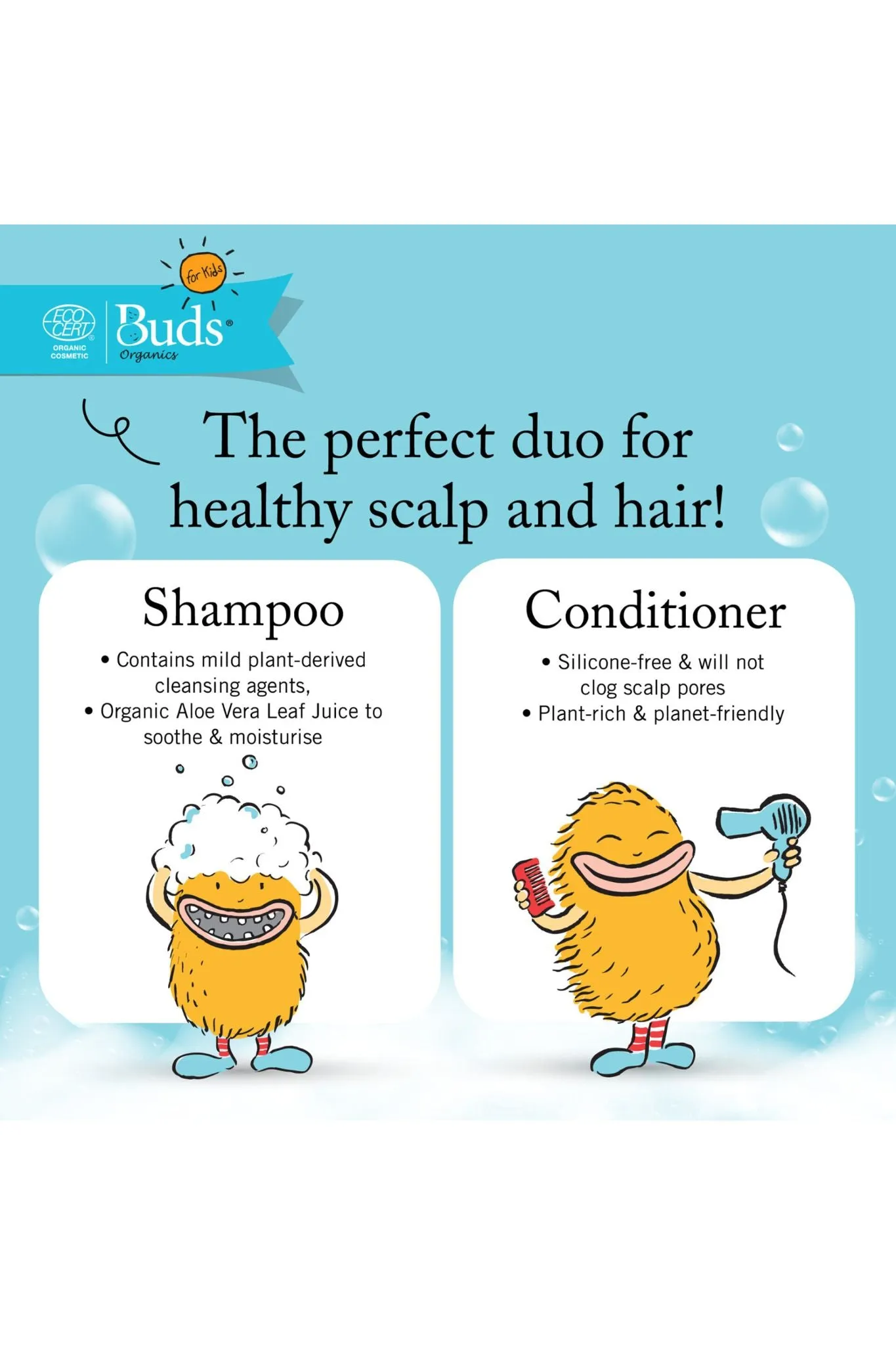 Buds For Kids Organics Conditioner 100ml