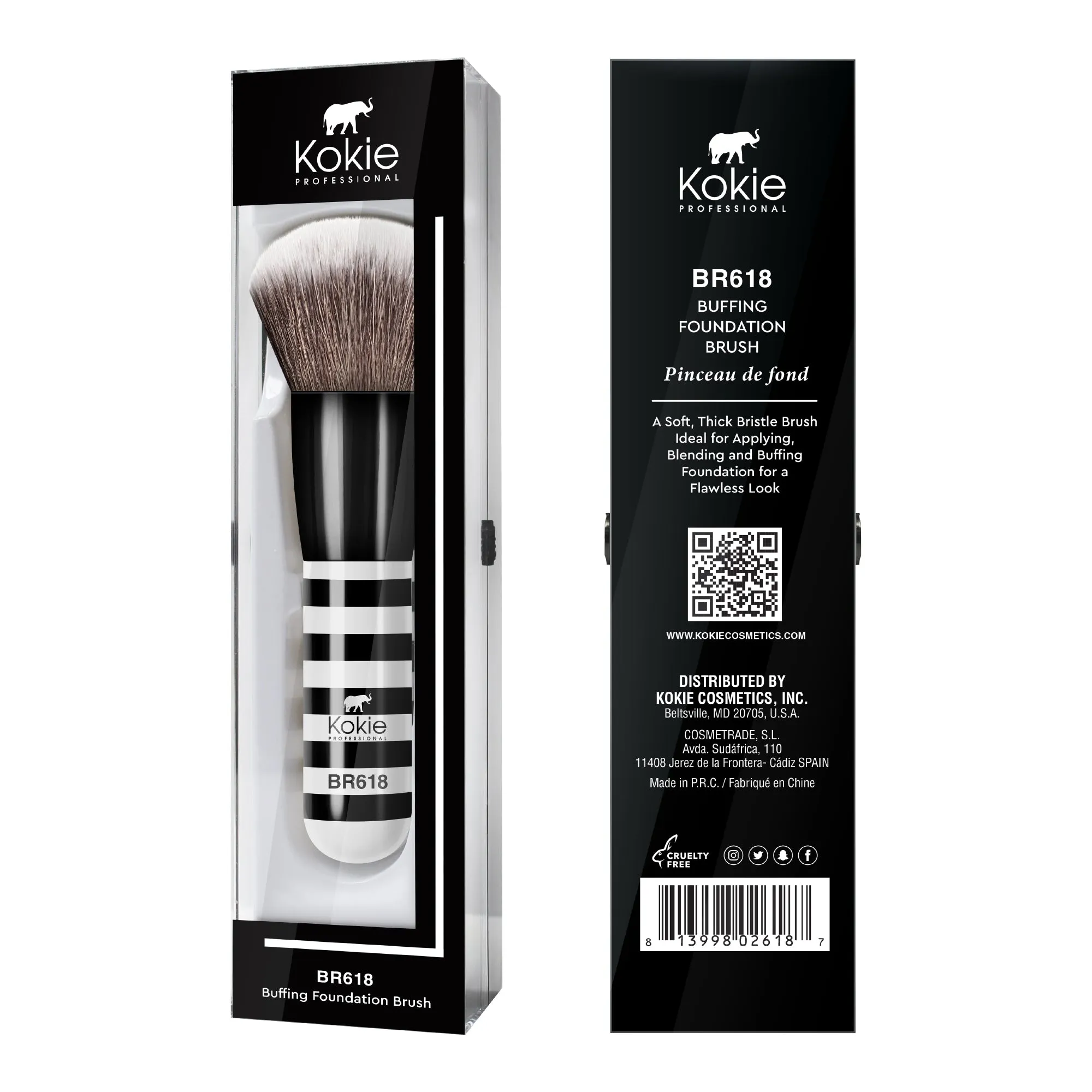 BUFFING FOUNDATION BRUSH BR618