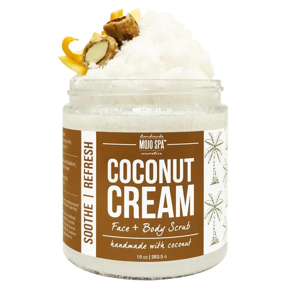 Coconut Cream Face & Body Scrub