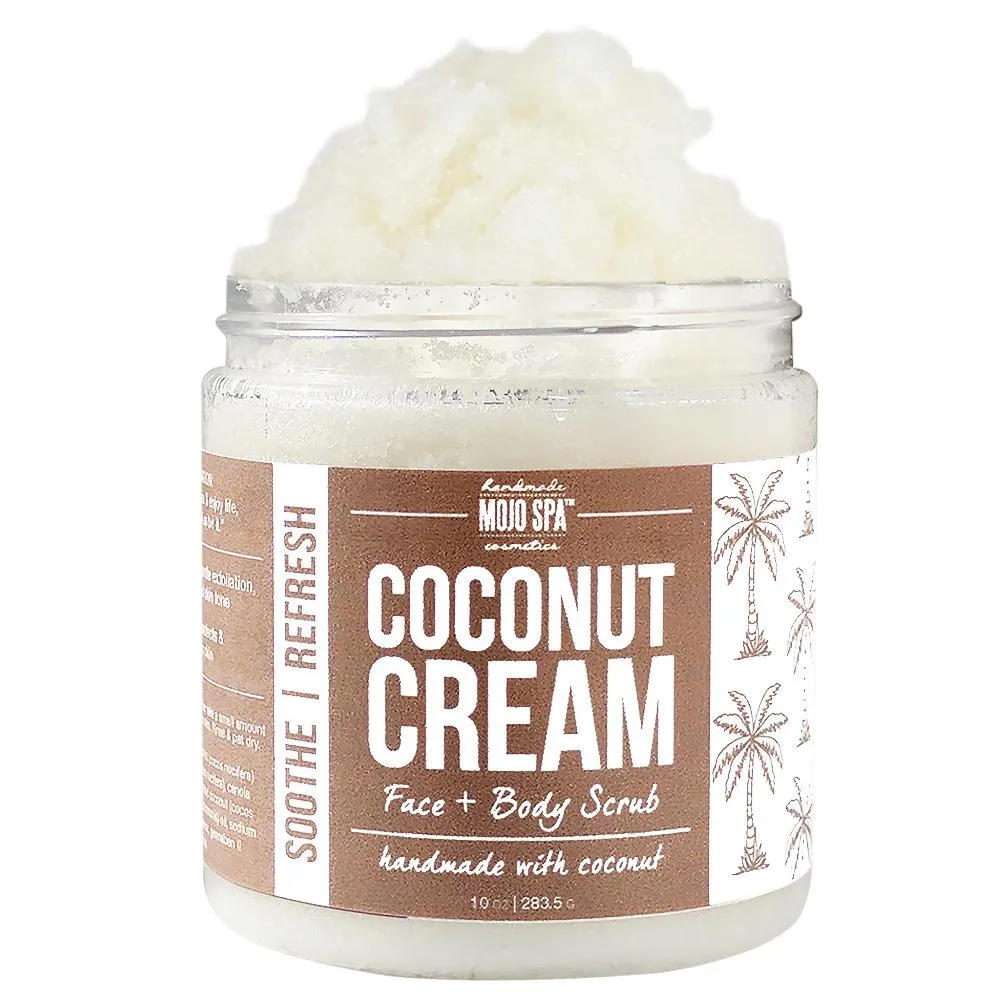 Coconut Cream Face & Body Scrub