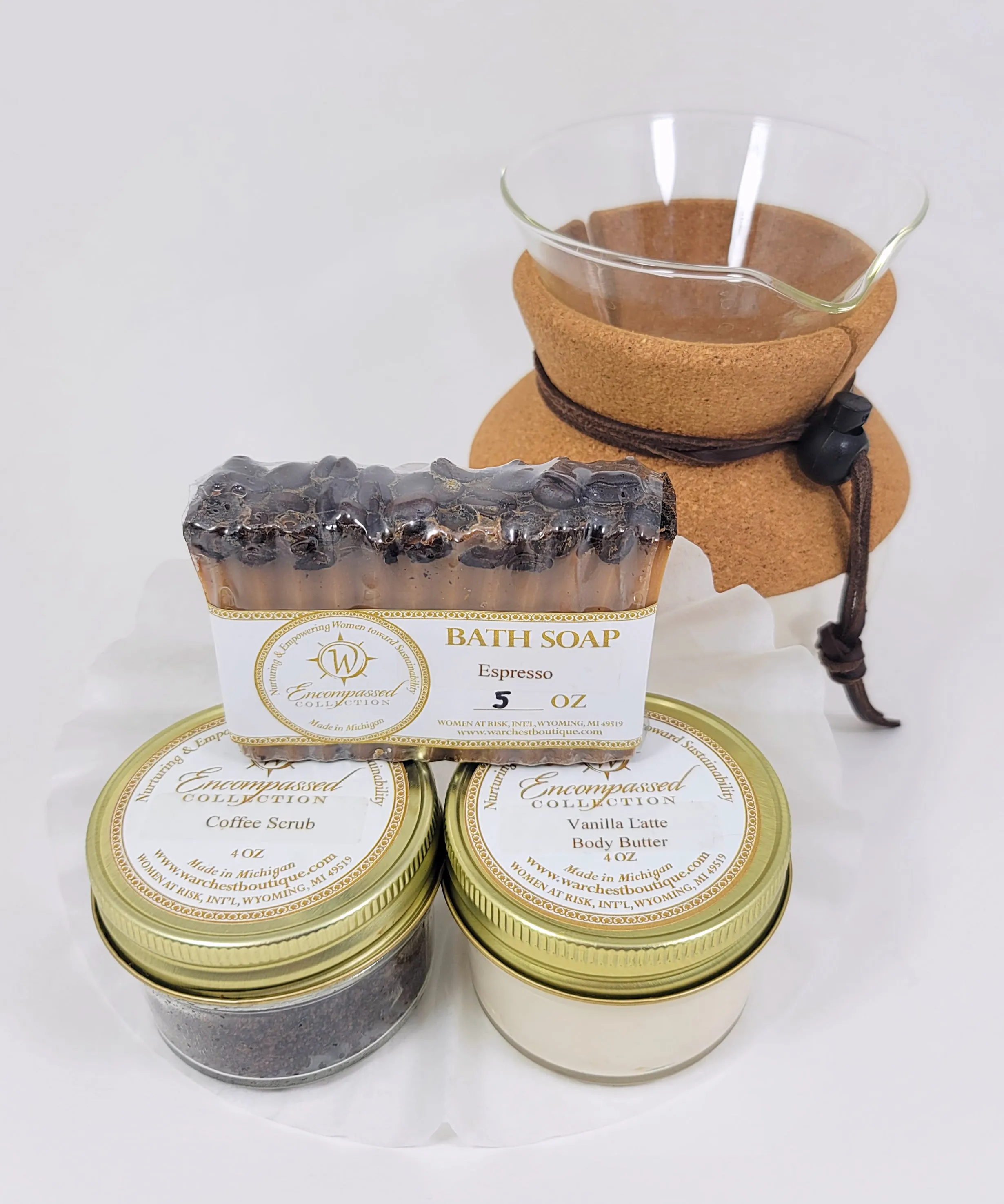 Coffee Spa Gift Set