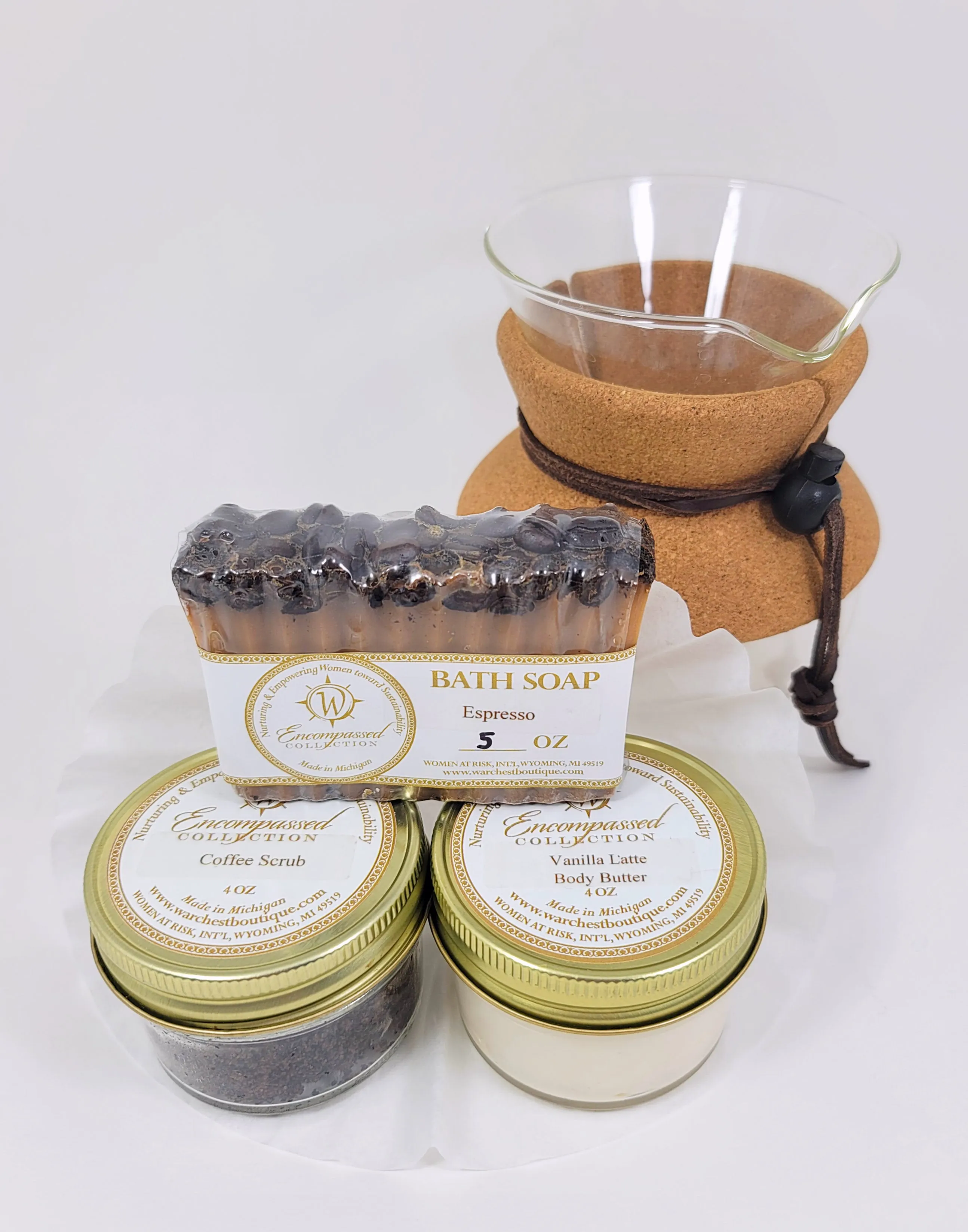 Coffee Spa Gift Set