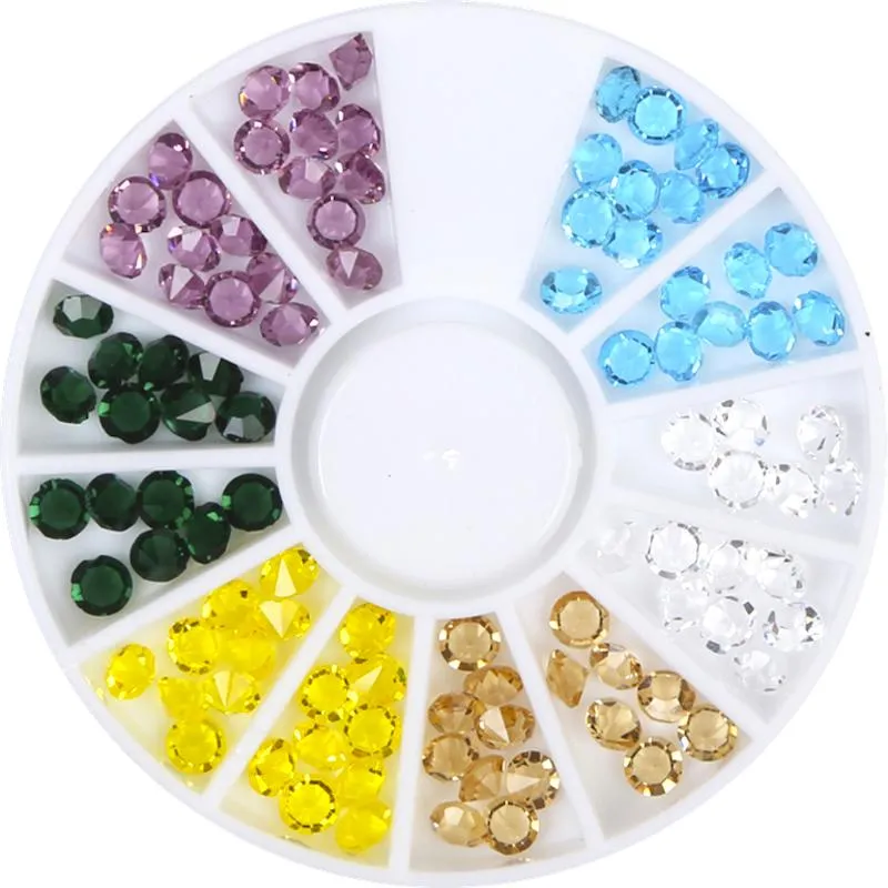 Diamond Nail Art Decoration Rhinestones Wheel W8043