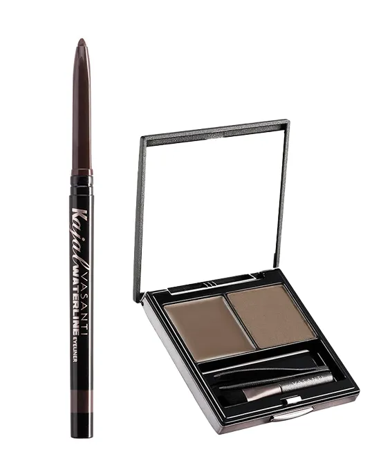 Dynamic Brow Duo & Kajal Waterline Eyeliner