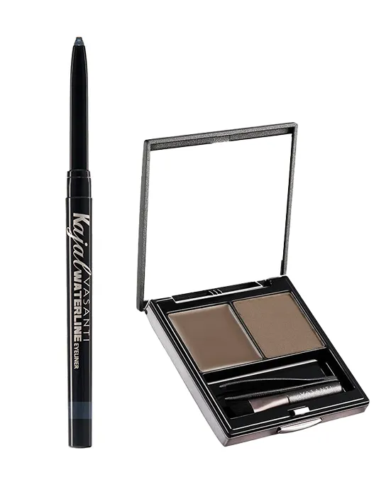 Dynamic Brow Duo & Kajal Waterline Eyeliner