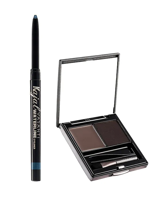 Dynamic Brow Duo & Kajal Waterline Eyeliner