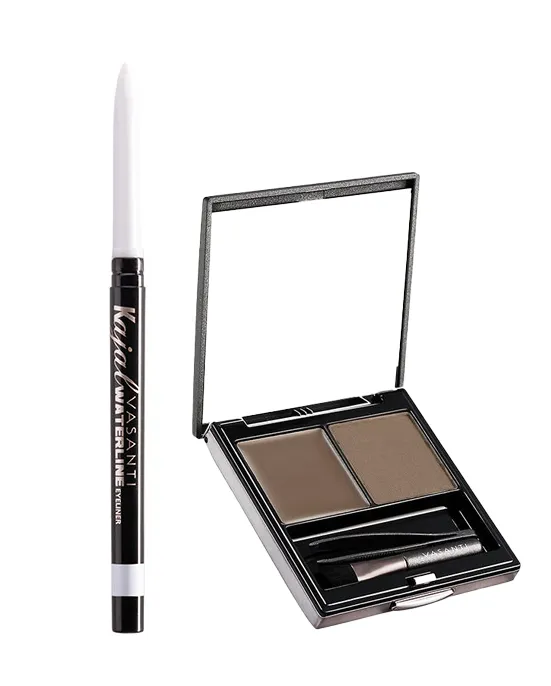 Dynamic Brow Duo & Kajal Waterline Eyeliner