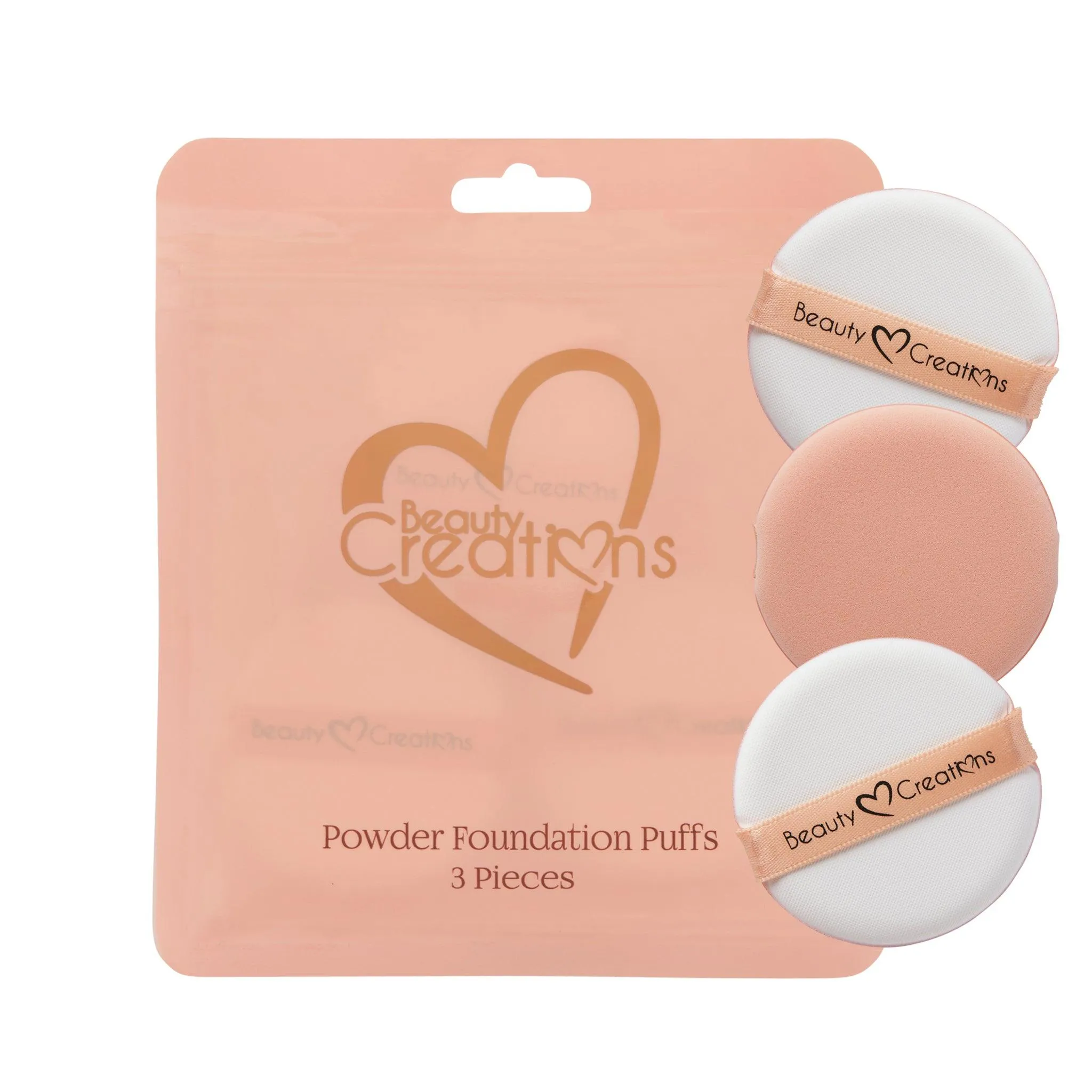 Flawless Stay Powder Foundation Puffs (3 Pieces)