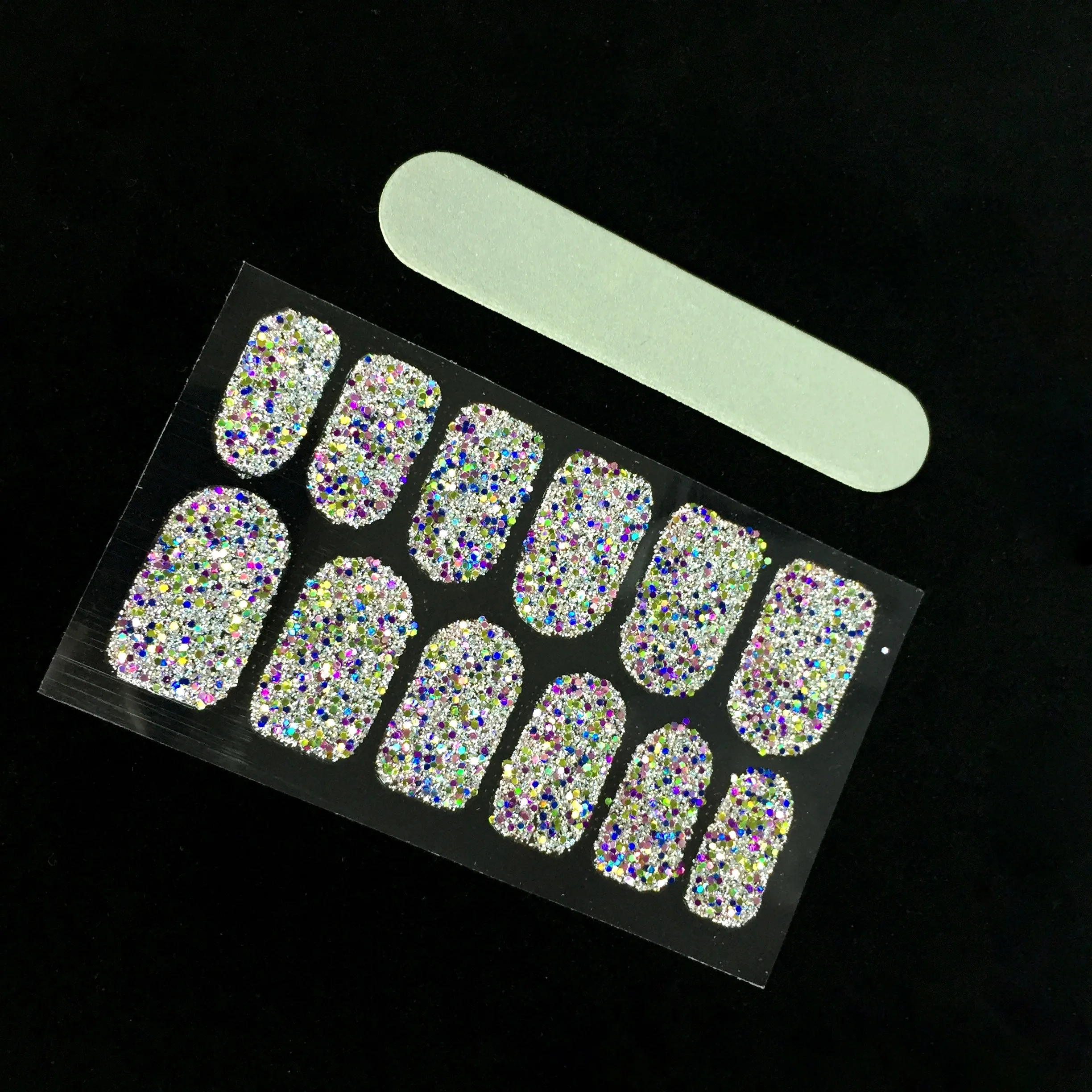 Glitter Nail Decals