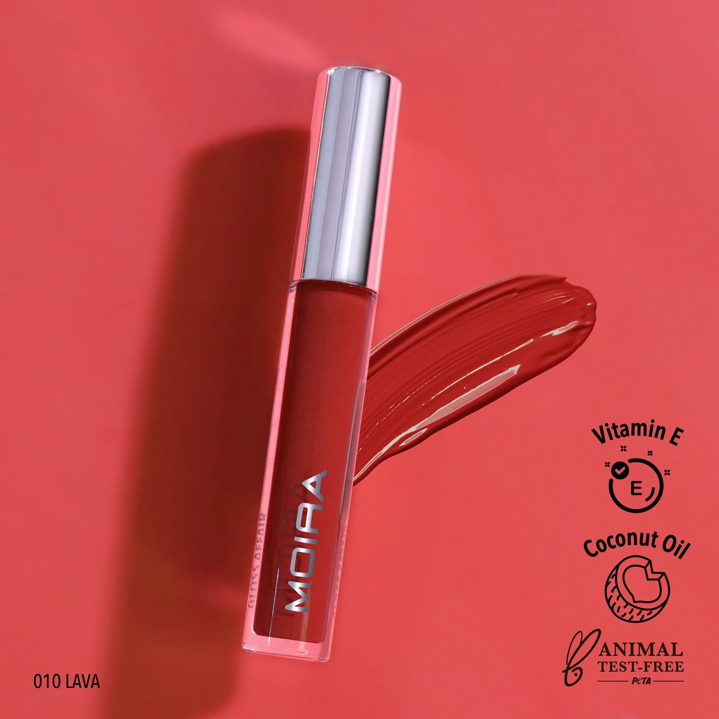 Gloss Affair Lip Gloss (010, Lava)