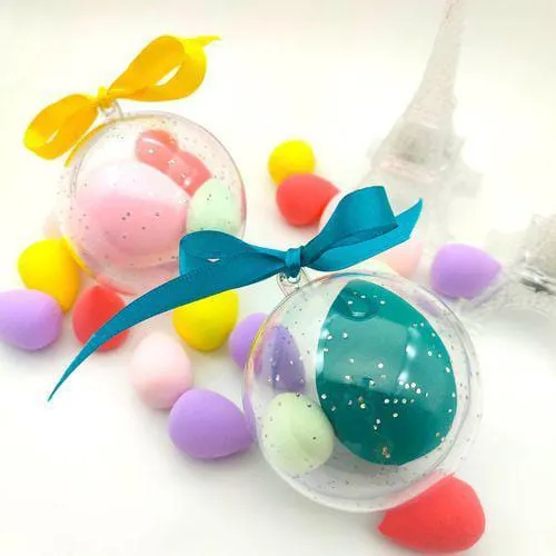 Huxia Beauty Transparent Ball 4 PCS Makeup Blender Makeup Puff