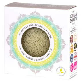 Konjac Bamboo Extract Facial Sponge - New Shape