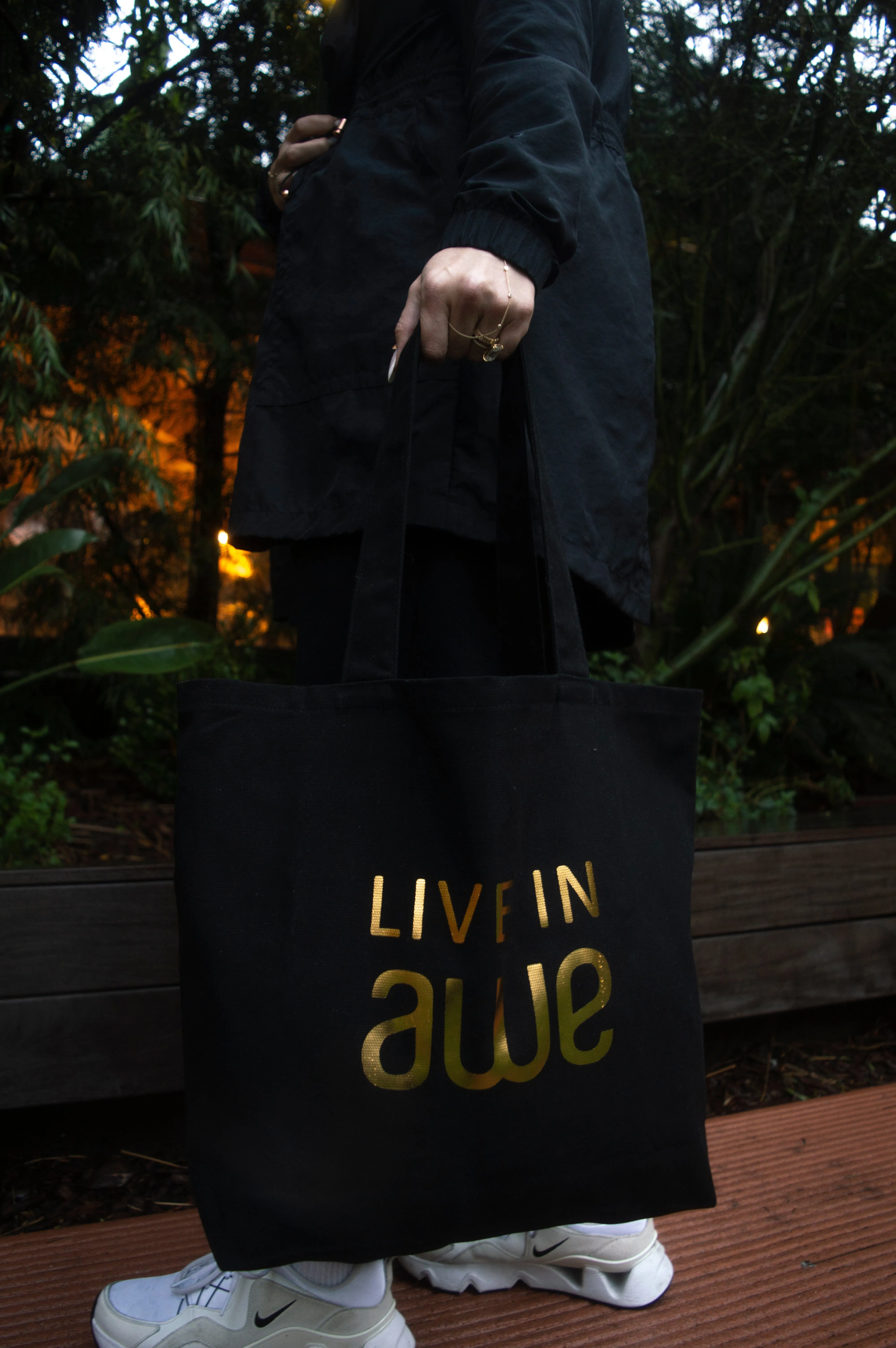 Live in Awe Tote