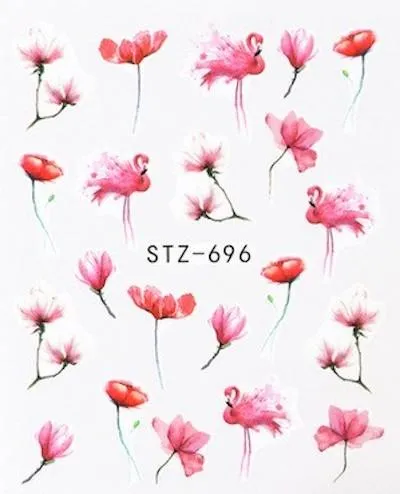 Nail Art Water Transfer Decals STZ Collection