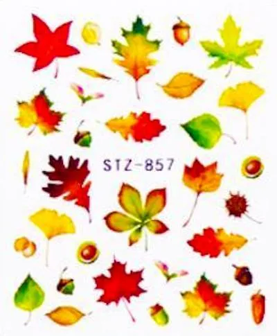 Nail Art Water Transfer Decals STZ Collection