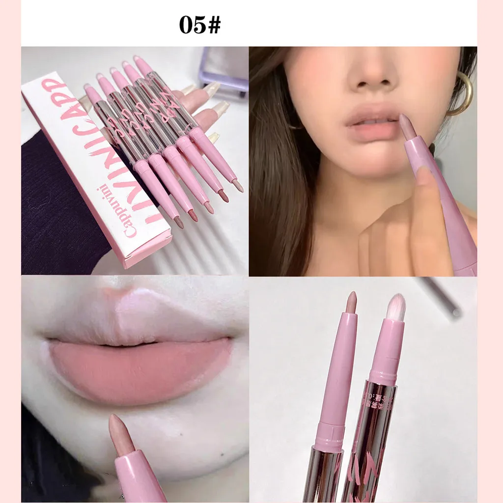 Nude Natural Matte Lipstick Lip Liner