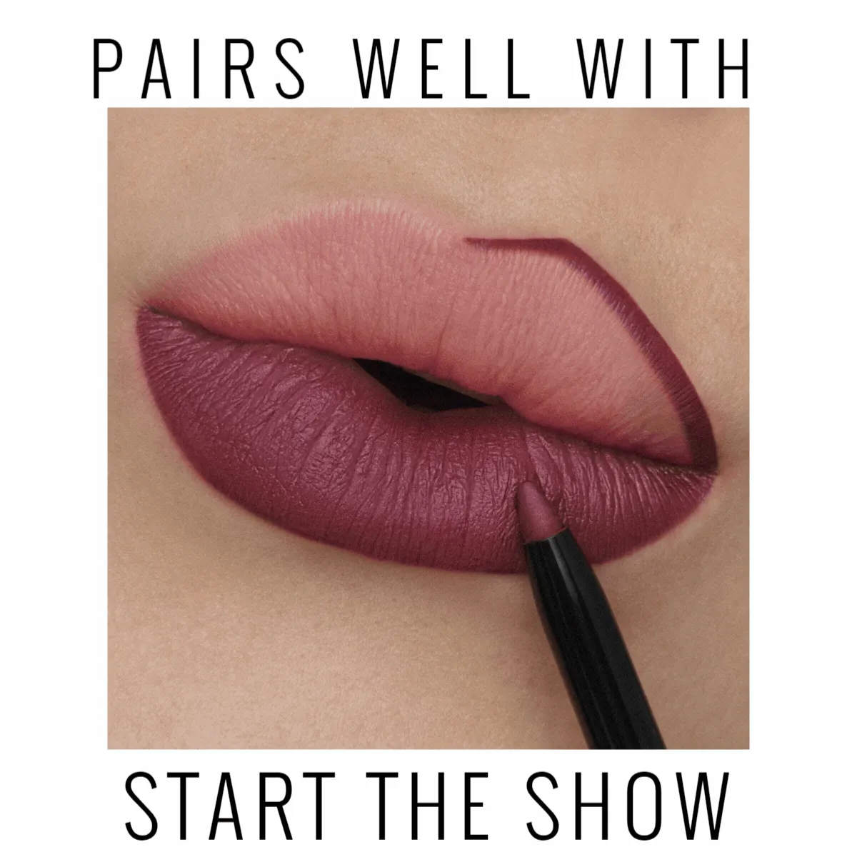 On Stage | A Rose Plum Liquid Lipstick