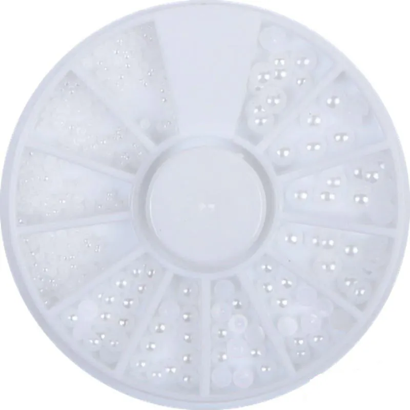 Pearls Nail Art Decoration Wheels