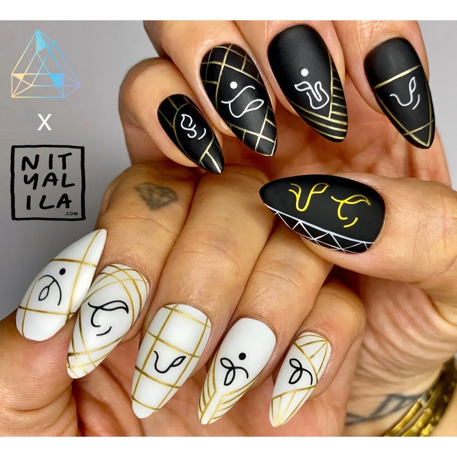 Prizm x Nityalila Baybayin Nail Decals