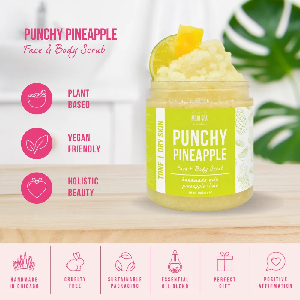 Punchy Pineapple Face & Body Scrub